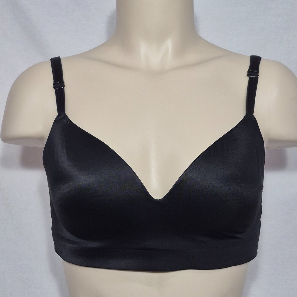 34C Soma Embliss with Lace Wireless Wire‎ Free Bra Black